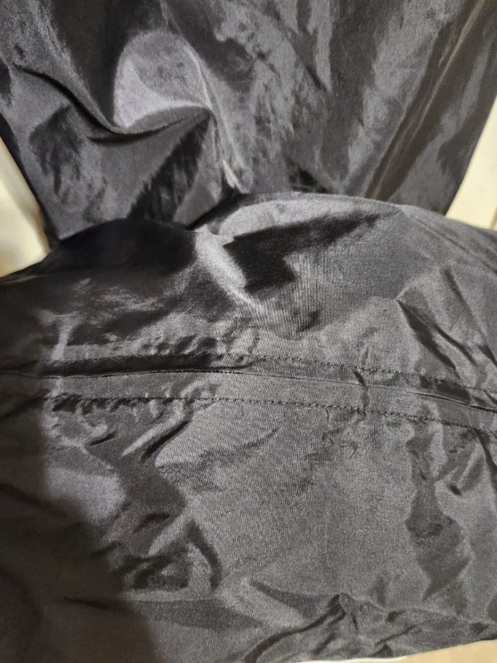 Vintage 2001 Adidas Black Wind Pants Men’s Large Mesh Lined